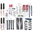 Suspension Lift Kit, 4 Inch, Shocks; 97-02 Jeep Wrangler TJ
