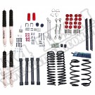 Suspension Lift Kit, 4 Inch, Shocks; 03-06 Jeep Wrangler TJ