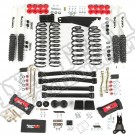 4 Inch Lift Kit with Shocks; 07-16 Jeep Wrangler JK