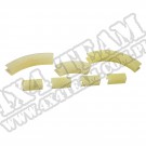 Transfer Case Shift Arm Pads, NP231; 88-06 Jeep Wrangler TJ