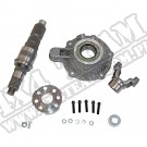 Transfer Case Mega Short Slip Yoke Eliminator (SYE) Kit; 88-06 YJ/TJ