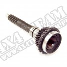 Transmission Input Shaft, AX5; 87-90 Jeep Wrangler YJ