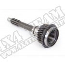 Transmission Input Shaft, AX15; 97-99 Jeep YJ/TJ/XJ/ZJ/MJ/SJ