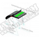 Poszerzenia nadkoli Mudguard 84mm czarne - rolka 6m