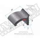 Poszerzenia nadkoli Mudguard 58mm czarne