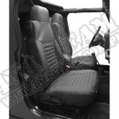 Seat Covers Front Charcoal 76-90 Jeep CJ And Wrangler