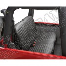 Pokrowiec tylnej kanapy Czarny Diamond 03-06 Jeep Wrangler