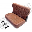 Seat, Rear, Fold/Tumble; 76-95 Jeep CJ/Wrangler YJ