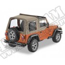 Flip Top plandeka ciemny Beż 97-02 Jeep TJ Wrangler