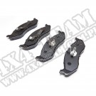 Brake Pad Kit, Front; 97-06 Jeep Wrangler TJ/Cherokee XJ