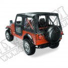 Plandeka Replace-A-Top Czarny 76-83 Jeep CJ5