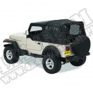 Plandeka Replace-A-Top Czarny Denim 97-02 Jeep TJ Wrangler