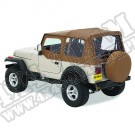 Plandeka Replace-A-Top z poszyciem drzwi Spice 97-02 Jeep TJ Wrangler