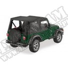 Replay plandeka z poszyciem drzwi Czarny Denim 88-95 Jeep YJ Wrangler