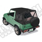 Replay plandeka Czarny Denim 86-95 Suzuki Samurai