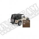 Replay plandeka przyciemniane okna ciemny Beż 97-02 Jeep TJ Wrangler