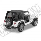 Plandeka Replace-A-Top przyciemniane okna Czarny Denim 97-02 Jeep TJ Wrangler