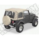 Supertop Sand 76-86 Jeep CJ7 And 87-95 YJ Wrangler