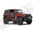 Drzwi rurowe Element Czarny Denim 97-06 Jeep Wrangler