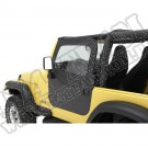 Element Nadstawki kowbojek Czarny Denim 80-86 Jeep CJ7/87-95 YJ Wrangler