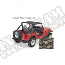 Daszek Bikini mocowany bez pasków Military Camouflage 87-91 Jeep YJ Wrangler