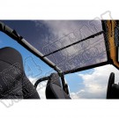 Daszek Header Bikini Czarny Siatkowy 03-06 Jeep TJ i LJ Wrangler