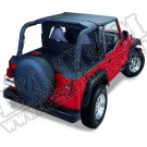 Daszek Header Bikini Khaki Diamond 03-06 Jeep TJ i LJ Wrangler
