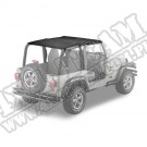 Daszek Safari Bikini Czarny Denim 97-02 Jeep TJ Wrangler