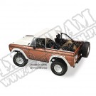 Daszek Bikini Top Czarny 64-84 Toyota Fj40 Land Cruiser