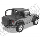 Daszek Header Bikini Czarny Siatkowy 07-09 Jeep 2 drzwiowy JK Wrangler