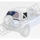 XHD Soft Top, White Denim, Clear; 88-94 Suzuki Sidekick/Geo Tracker