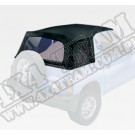 XHD Soft Top, Black Denim, Clear Windows; 95-98 Suzuki Sidekicks