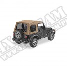 Plandeka ze stelażem Supertop przyciemniane okna Spice 97-02 Jeep TJ Wrangler