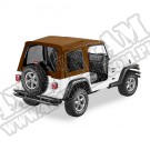 Plandeka ze stelażem Supertop przyciemniane okna Spice 97-06 Jeep TJ Wrangler