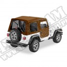 Plandeka ze stelażem Supertop przyciemniane okna/Doors Spice 97-06 Jeep TJ Wrangler