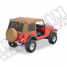 Plandeka ze stelażem Supertop Replacement Skin Spice 76-95 Jeep CJ/Wrangler