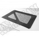 Zestaw przyciemnianych okien do plandeki Supertop Czarny Denim 76-95 Jeep CJ7 i YJ Wrangler