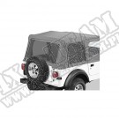 Zestaw siatkowych okien do plandeki Replace-A-Top Charcoal 87-95 Jeep YJ Wrangler