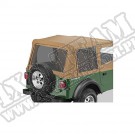 Zestaw siatkowych okien do plandeki Replace-A-Top Spice 87-95 Jeep YJ Wrangler