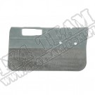 Przedni panel drzwi, ciemny szary, lewy; 84-96 Jeep Cherokee XJ