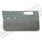 Przedni panel drzwi, ciemny szary, prawy; 84-96 Jeep Cherokee XJ