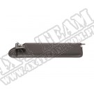 Czarny daszek przeciwsłoneczny, lewy; 03-06 Jeep Wrangler TJ