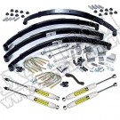 Zestaw liftu zawieszenia, 3.5 cala, z amortyzatorami; 87-95 Jeep Wrangler YJ