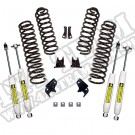 Zestaw liftu zawieszenia, 2.5 cala, z amortyzatorami; 07-18 Jeep Wrangler JKU, 4 drzwiowy
