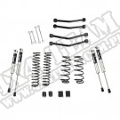 Zestaw liftu 4" z amortyzatorami FOX, z wahaczami, 18-19 Jeep Wrangler JL, 4 drzwiowy