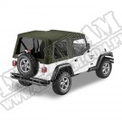 Plandeka PREMIUM z płótna Sailcloth Replace-A-Top Khaki Diamond 03-06 Jeep TJ Wrangler