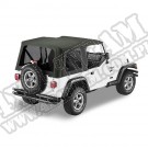 Plandeka PREMIUM z płótna Sailcloth Replace-A-Top Czarny Denim 97-02 Jeep TJ Wrangler