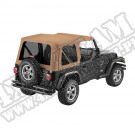Plandeka PREMIUM z płótna Sailcloth Replace-A-Top Spice 97-02 Jeep TJ Wrangler