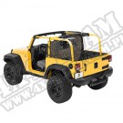 Tylna osłona kabiny przed wiatrem Windjammer Khaki Diamond 07-12 Jeep 2 drzwiowy Wrangler