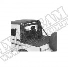 Tylna osłona kabiny przed wiatrem Windjammer Czarny Denim 86-95 Suzuki Samurai
